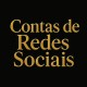 Contas de rede sociais Contas de rede sociais